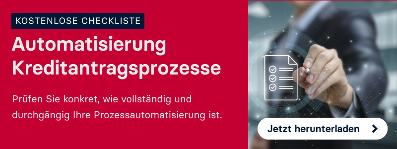 Checkliste: Automatisierung Kreditanstragsprozesse | BANCOS